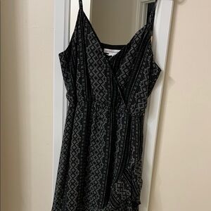 BCBGeneration Black and White Patterned Dress